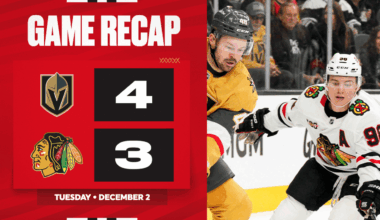 Game Highlights | Blackhawks at Golden Knights