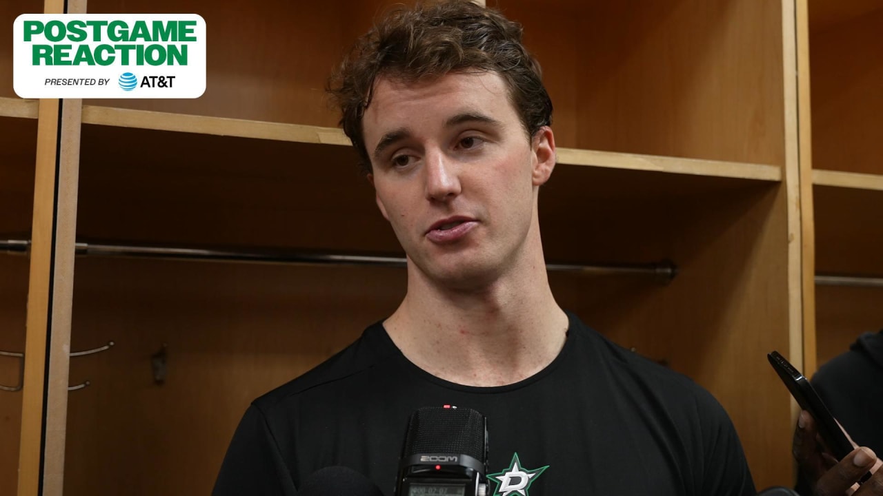 DAL@NJD Postgame: Jake Oettinger | Dallas Stars