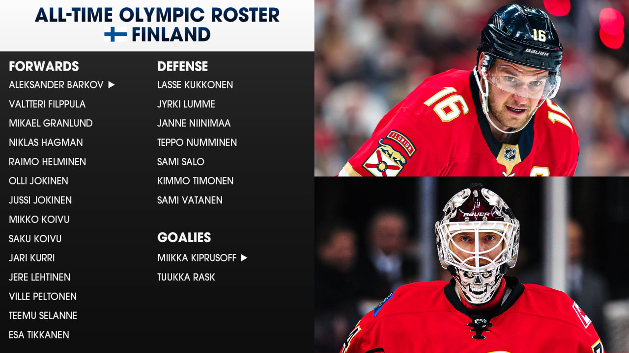 NHL Winter Olympics all-time roster for Finland led by Selanne's skill, Lehtinen's smarts