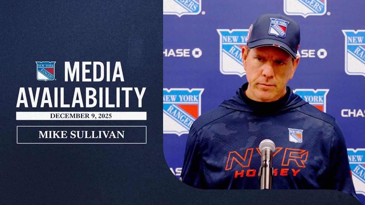 Practice: Mike Sullivan | New York Rangers