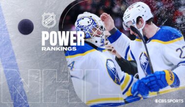 NHL Power Rankings: Buffalo Sabres rolling amid seven-game win streak