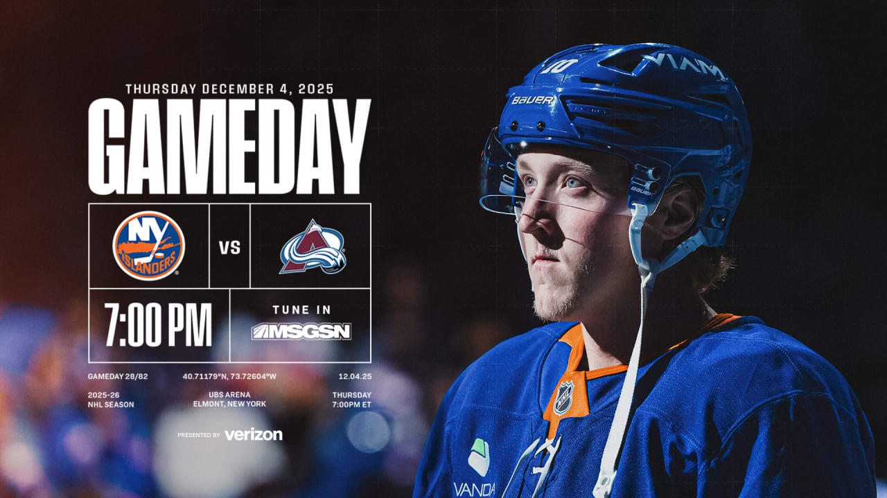 Game Preview: Islanders vs Avalanche