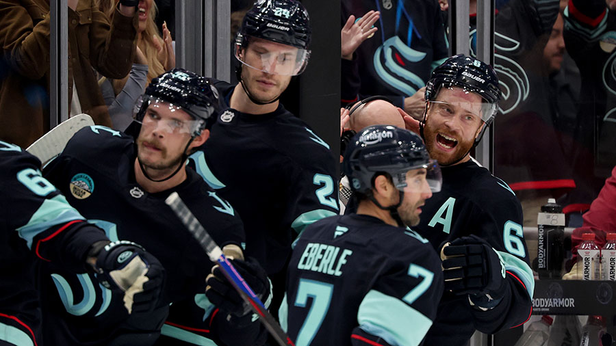 Seattle Kraken Adam Larsson...