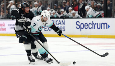 Seattle Kraken Jordan Eberle LA Kings...