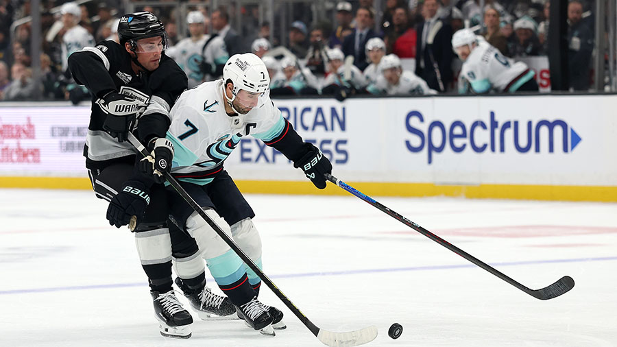 Seattle Kraken Jordan Eberle LA Kings...