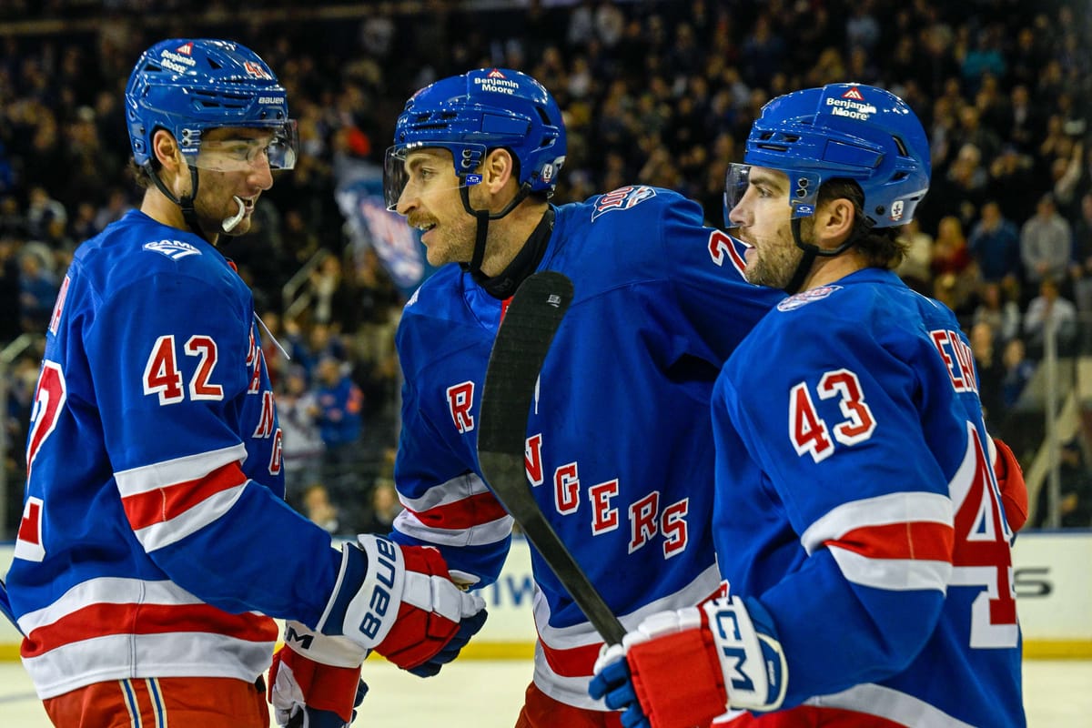 Gavrikov the Hero as Rangers Come From Behind to Beat Dallas 3-2 in OT