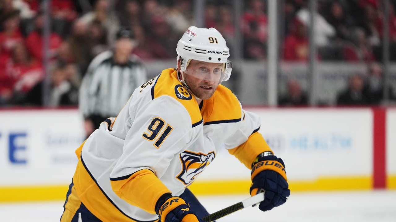 Predators' Steven Stamkos hits 1,200 points with goal vs. Flames