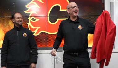 Star Wears: Flames award bright red blazer to player of game