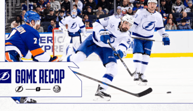 Recap: Islanders 2, Lightning 1