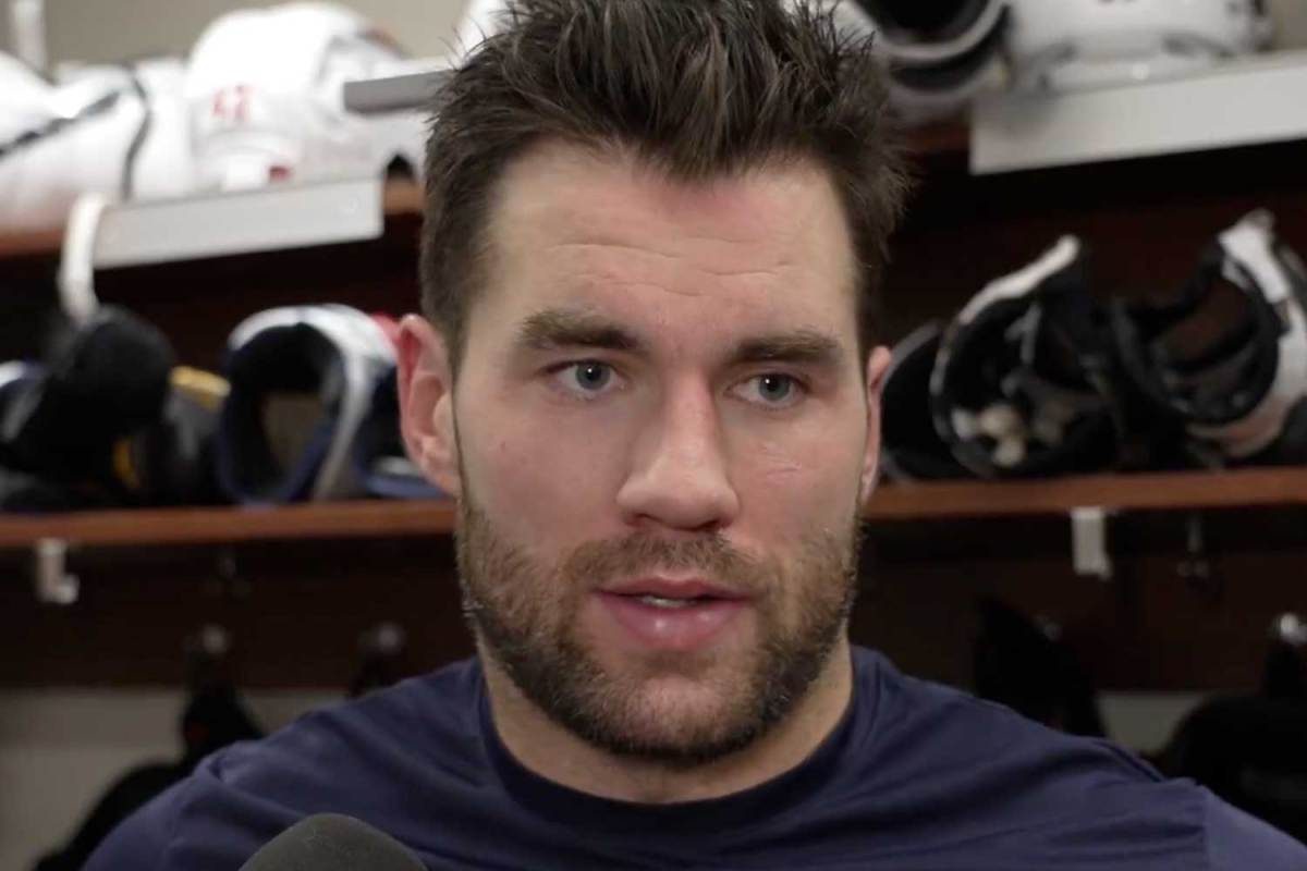 Tom Wilson on Jacob Trouba’s blindside hit on Ryan Leonard: ‘He knows exactly what he’s doing, and the kid’s in a vulnerable spot’