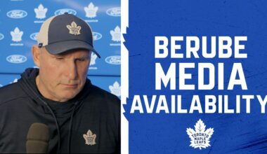 Craig Berube | Practice | December 7, 2025