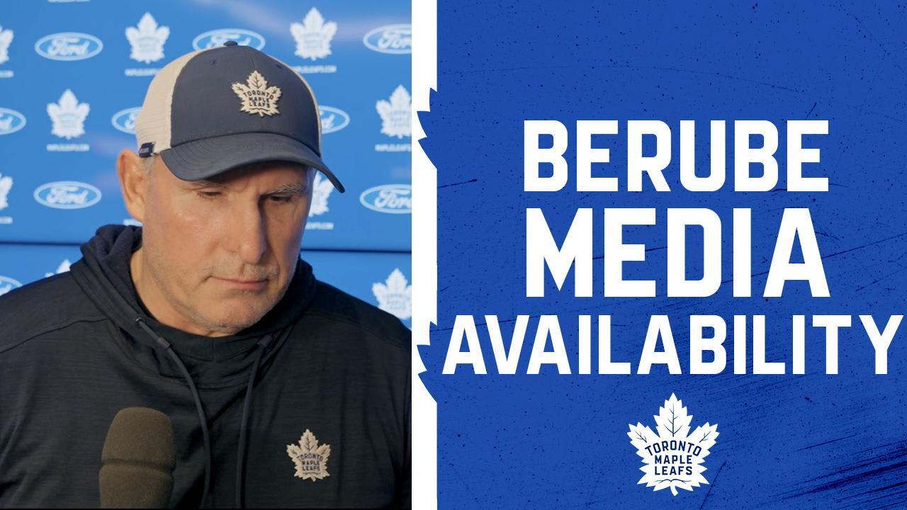 Craig Berube | Practice | December 7, 2025