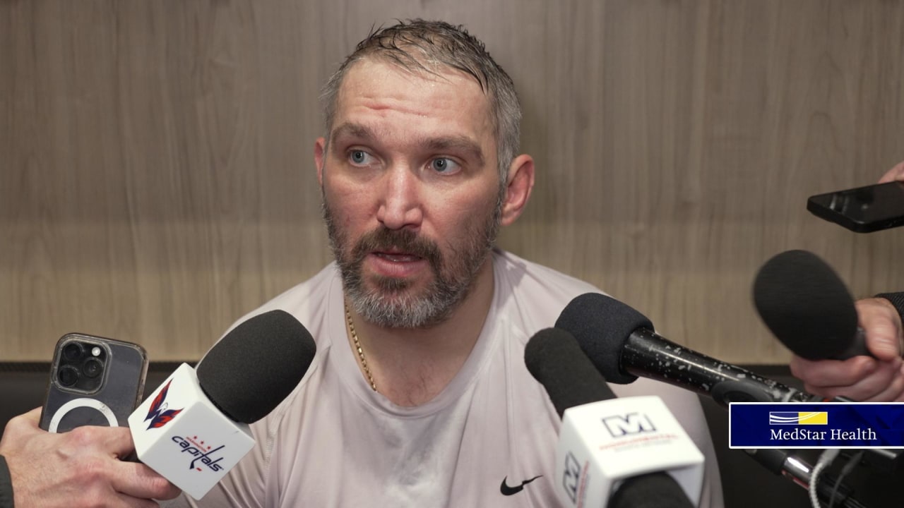 Alex Ovechkin | Postgame | Washington Capitals