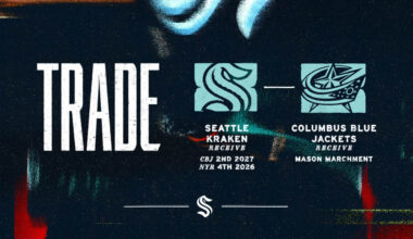 Seattle Kraken Acquire a 2027 Second-Round Pick and 2026 Fourth-Round Pick from Columbus in Exchange for Forward Mason Marchment