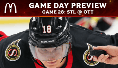 Sens look to tighten up defensively as rematch with St. Louis looms