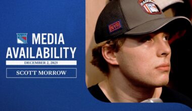 Pregame: Morrow | New York Rangers