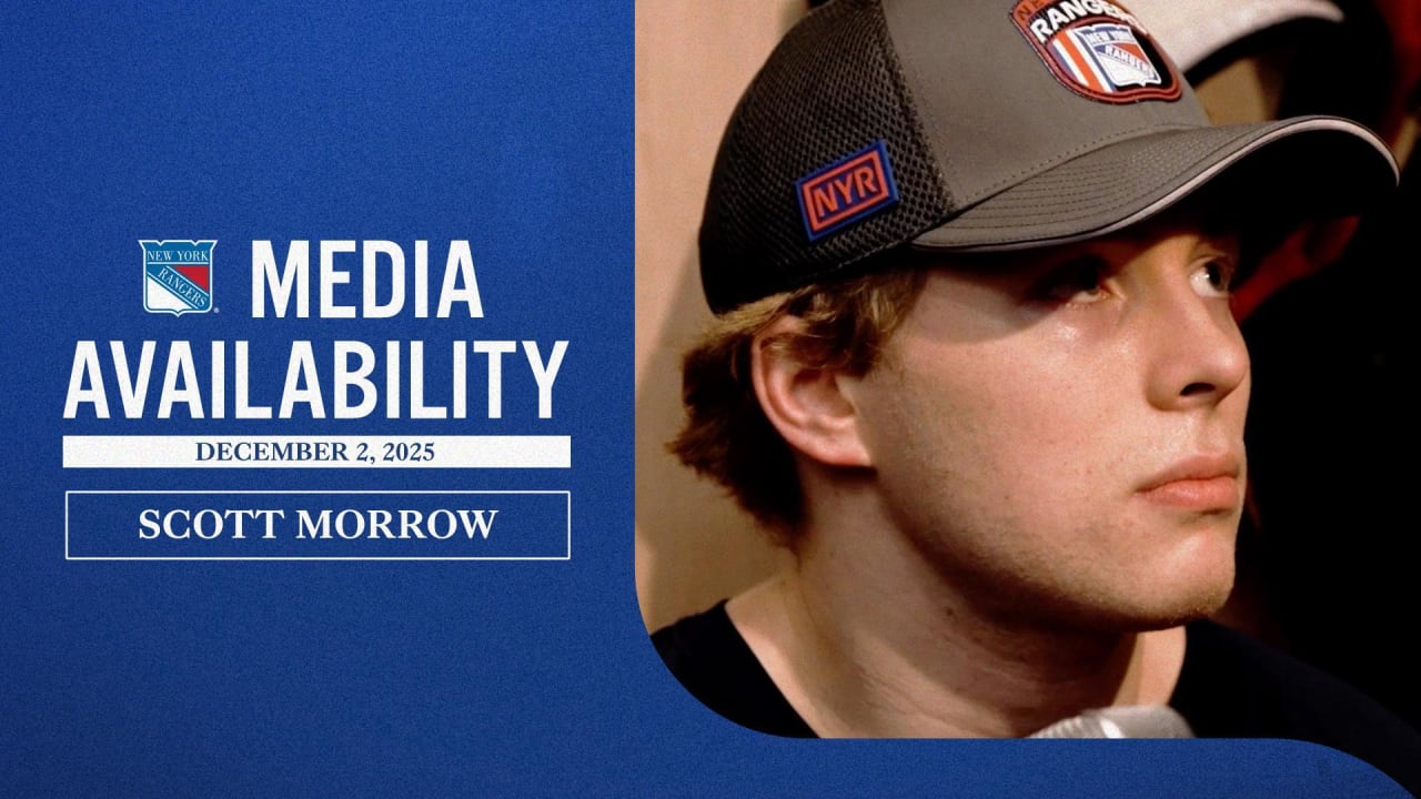 Pregame: Morrow | New York Rangers