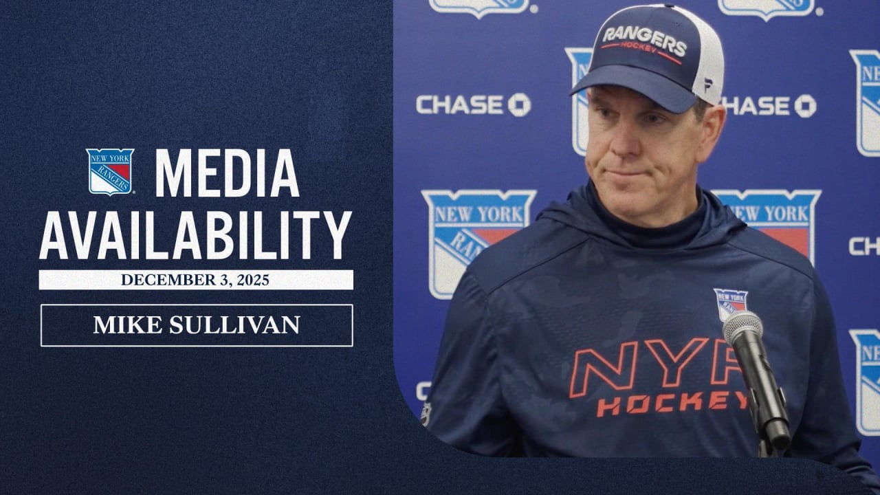 Practice: Mike Sullivan | New York Rangers