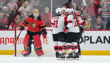 Glass lifts Devils past Senators with 3rd-period goal
