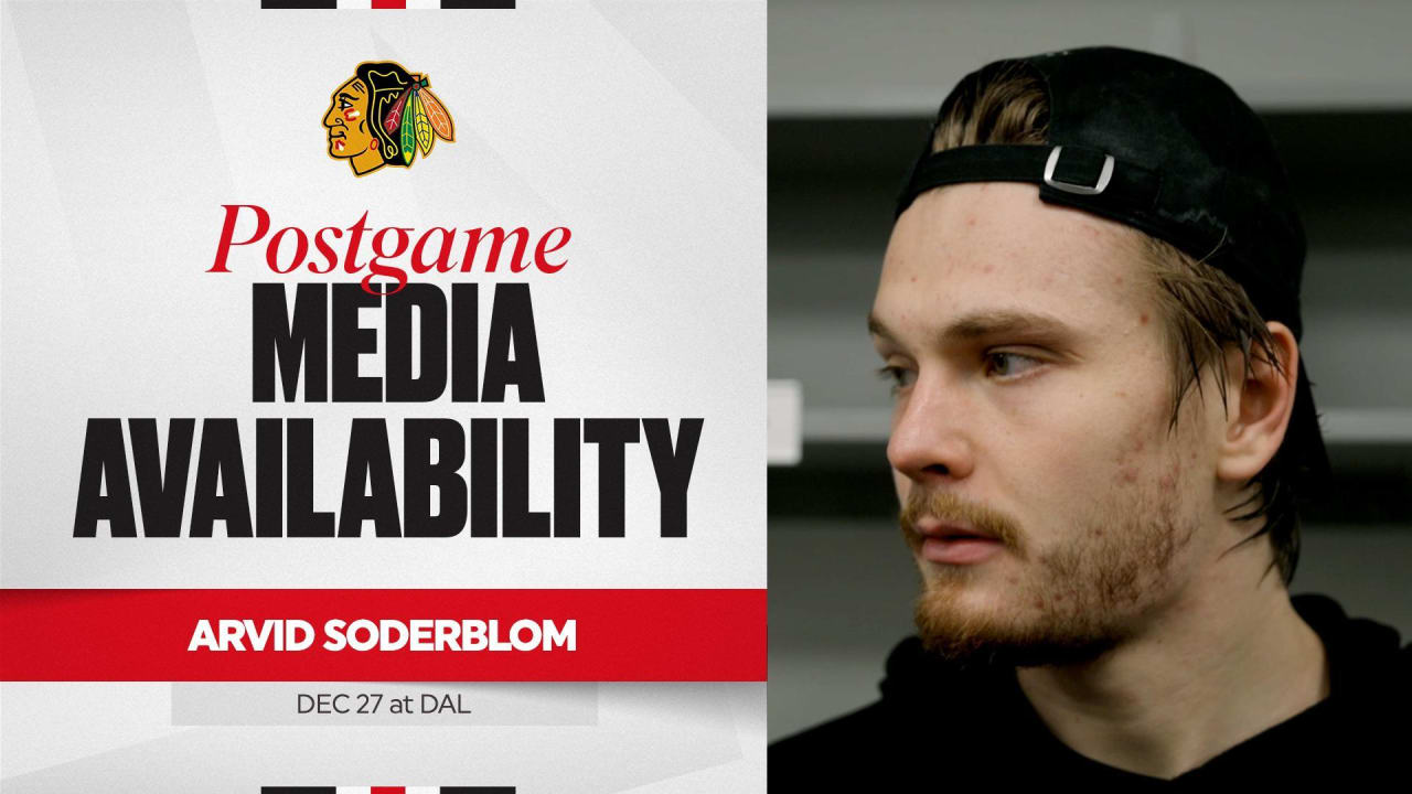 Soderblom on Confidence | Chicago Blackhawks