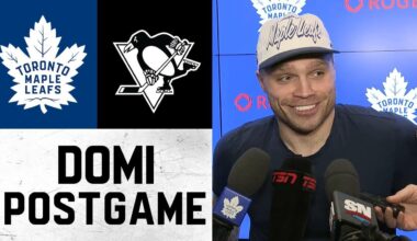 Max Domi | Post Game vs Pittsburgh Penguins | December 23, 2025
