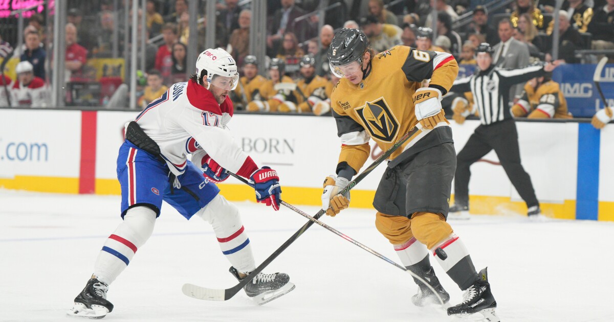 Canadiens extend winning streak to 3 games with a 4-1 win over VGK