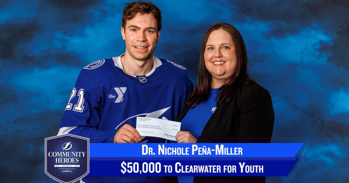Tampa Bay Lightning Community Hero: Dr. Nichole Pena-Miller
