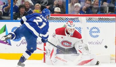 Lightning hold off the Canadiens 5-4, extend winning streak to 4 games