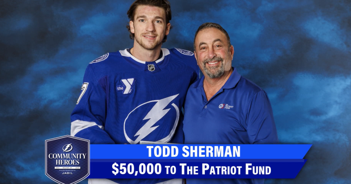 Tampa Bay Lightning Community Hero: Todd Sherman
