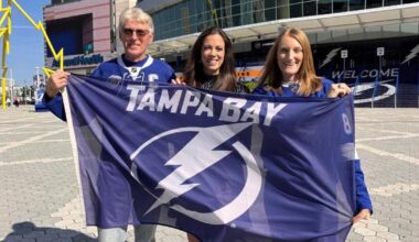 Father-daughter complete 7-season Lightning away game tour across North America