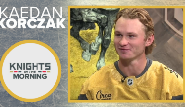 Kaedan Korczak takes on bigger role with Golden Knights