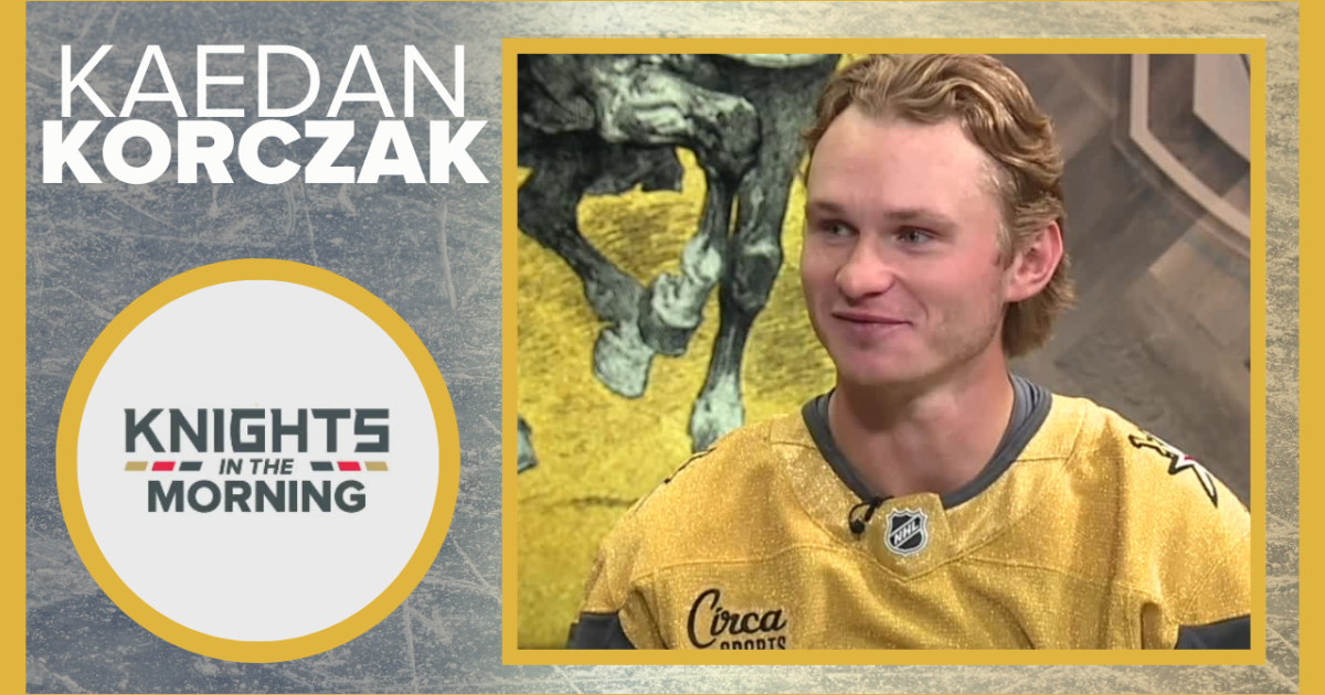 Kaedan Korczak takes on bigger role with Golden Knights