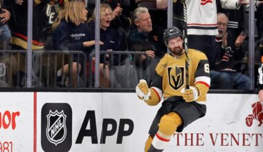 Marner scores 2 as Golden Knights get 5 in 1st period and beat Sharks 7-2