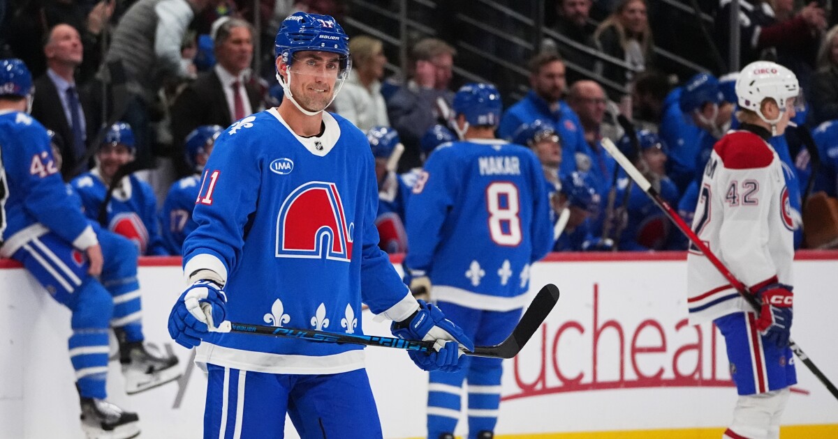 Brock Nelson has 4 points as surging Avs beat Canadiens 7-2
