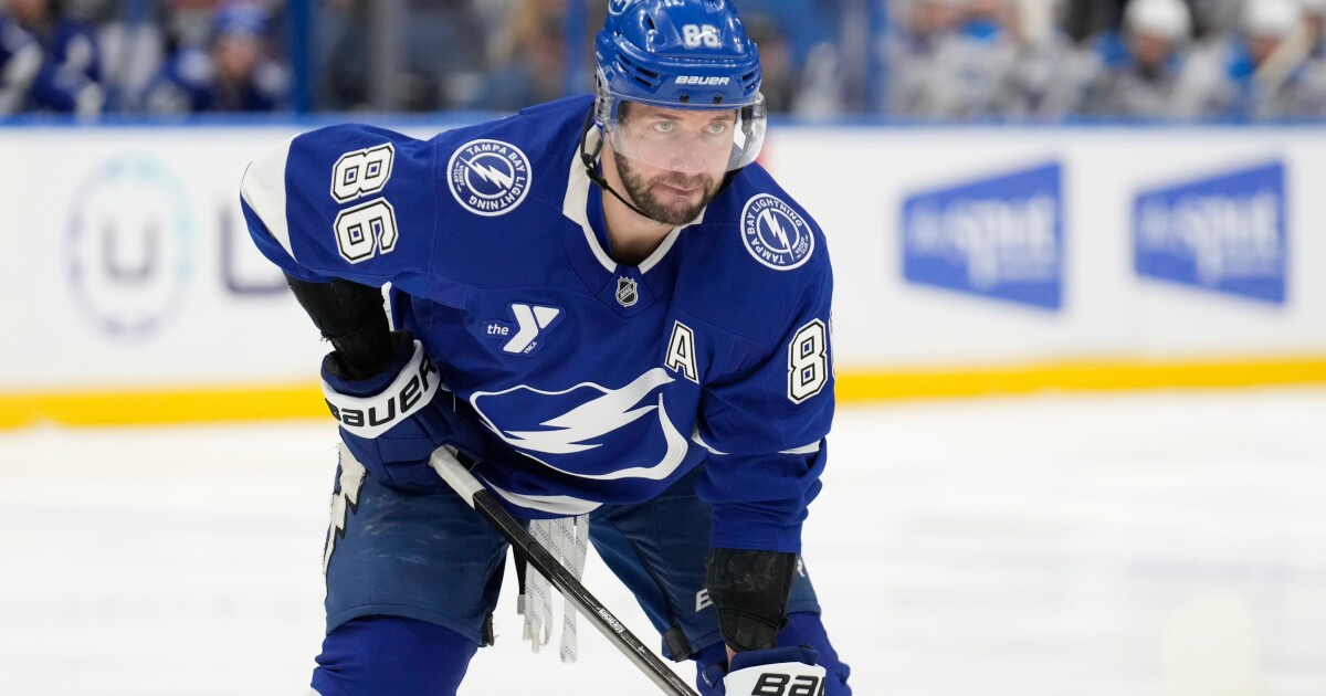 Bolts' Nikita Kucherov named NHL’s 1st Star of the Week