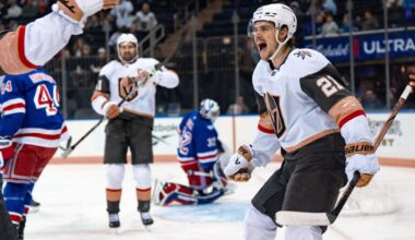 Eichel scores late in OT as Golden Knights beat Rangers 3-2