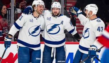 Lightning snap losing streak with dominant 6-1 win over Canadiens