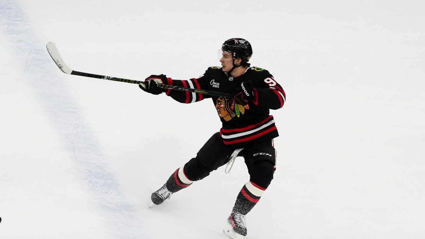 Blackhawks recall Nick Lardis from minors a day after Bedard gets hurt