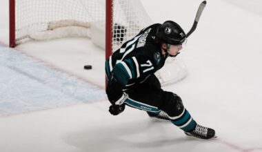 Macklin Celebrini's spin-o-rama goal sets new milestone for San Jose Sharks