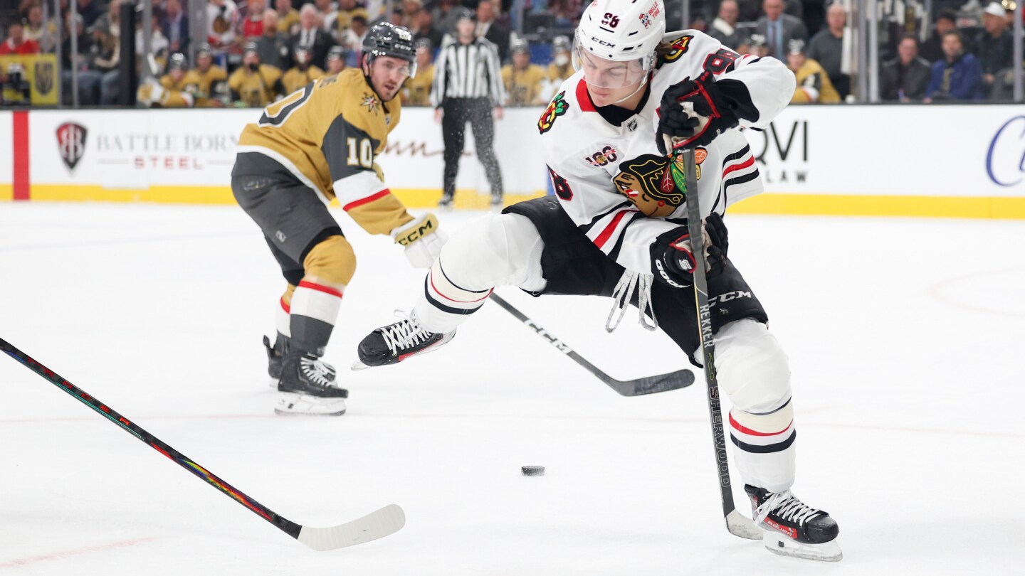 Blackhawks' Connor Bedard placed on injured reserve