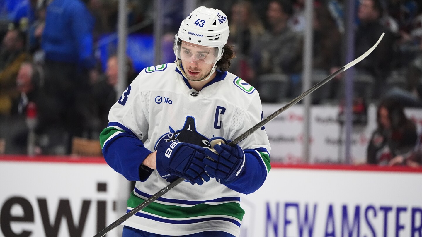 Wild acquire Quinn Hughes from the Canucks in a blockbuster NHL trade
