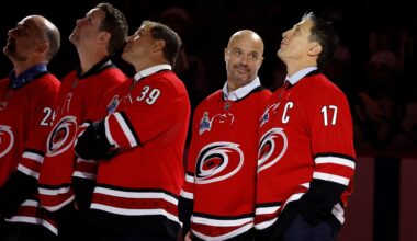 Hurricanes celebrate 20th anniversary of Stanley Cup title team