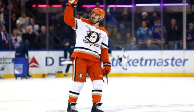 Kreider and Trouba play at Rangers for 1st time since trades to Ducks