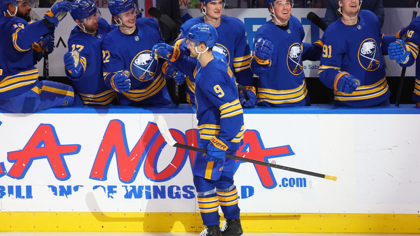 Sabres beat Devils 3-1 for 6th straight win