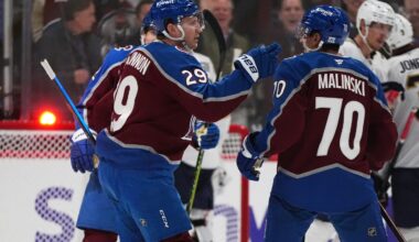 Nathan MacKinnon leads a balanced scoring attack as Avalanche cruise to 6-2 win over Panthers
