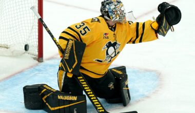 Penguins send two-time All-Star goalie Tristan Jarry to Edmonton