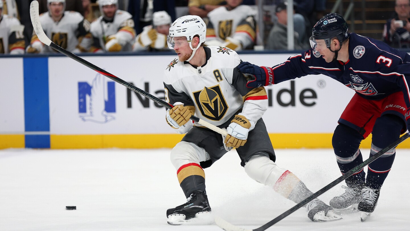 Jack Eichel, Shea Theodore out for Vegas Golden Knights due to injuries