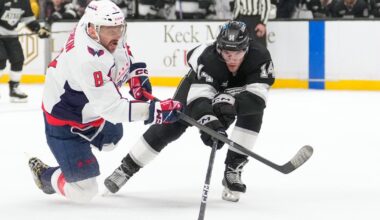 Kings' offense stalls in loss to Capitals