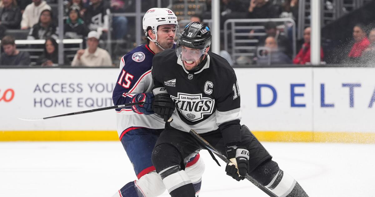 Kings struggle to stop Blue Jackets on the power play in loss