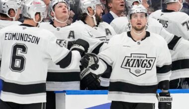 Adrian Kempe scores twice to help Kings end winless streak